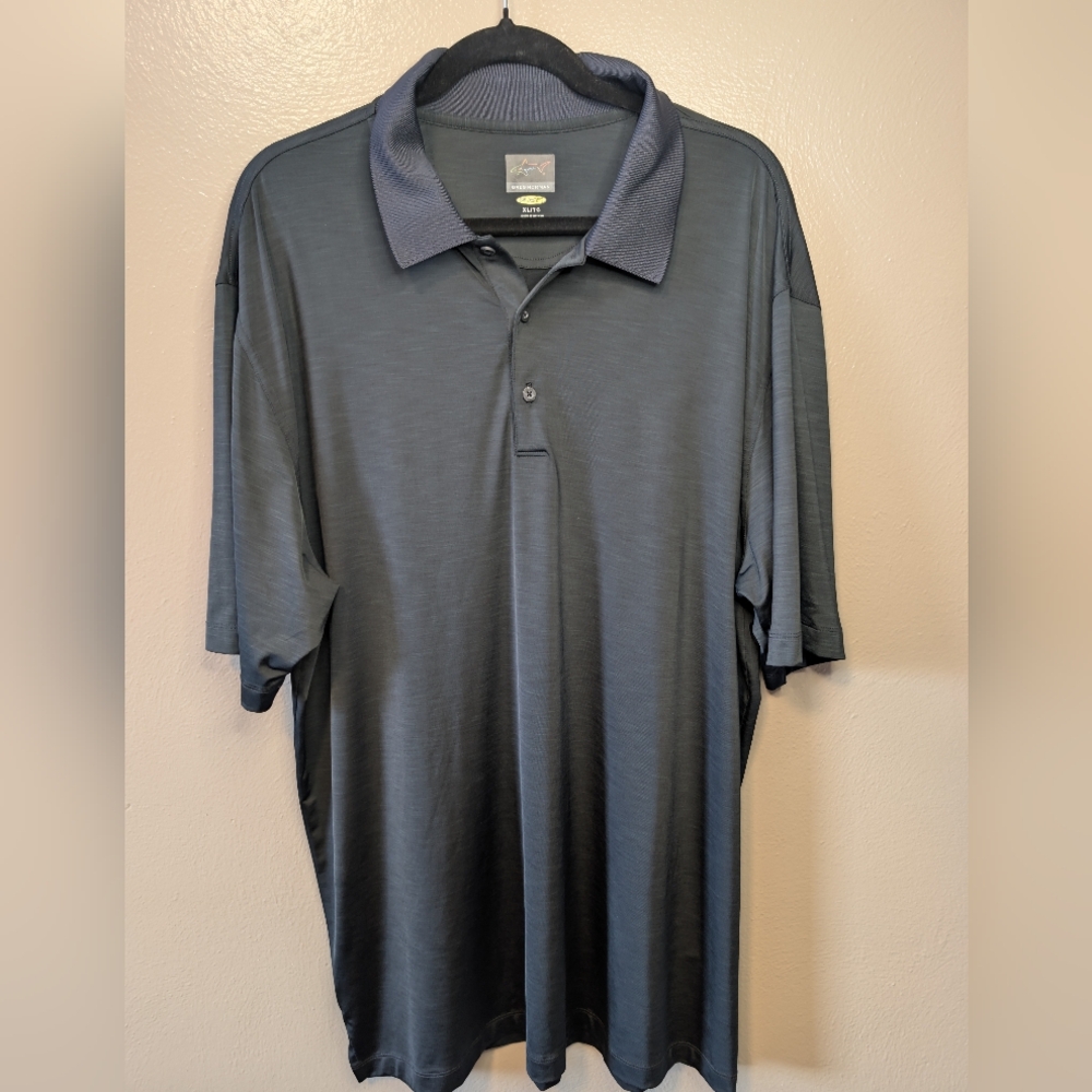 Greg Norman Black Polo Shirt XL